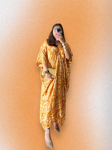 PALM ISLAND KAFTAN DRESS