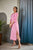 Pink Peony Midi Dress