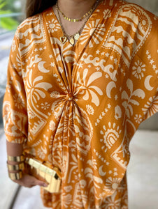 PALM ISLAND KAFTAN DRESS