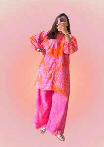 FLORAL FIESTA KURTA SET