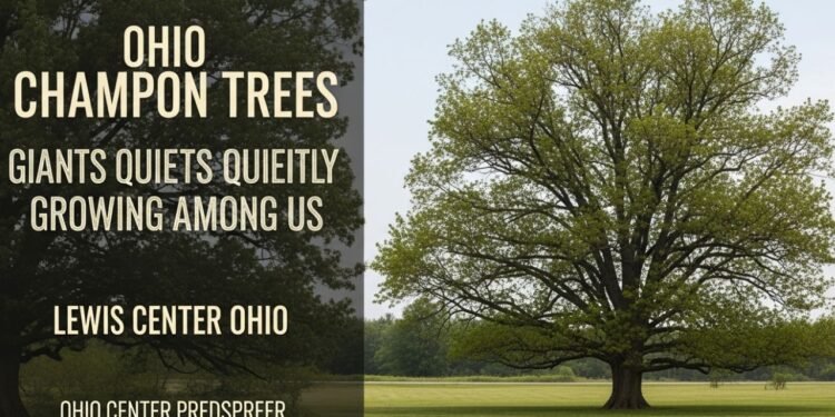 ohio champion trees lewis center ohio