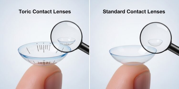 Toric Contact Lenses vs Standard Contact Lenses: A Smart Online Buyer’s Guide
