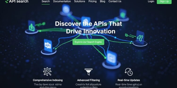 best api search company's homepage