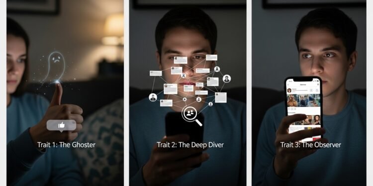 social media silent scroller traits