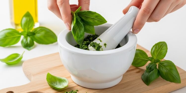 basil in spanish food